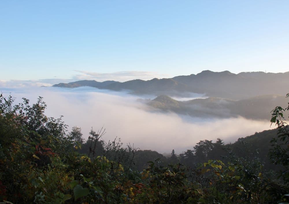 28皆野雲海