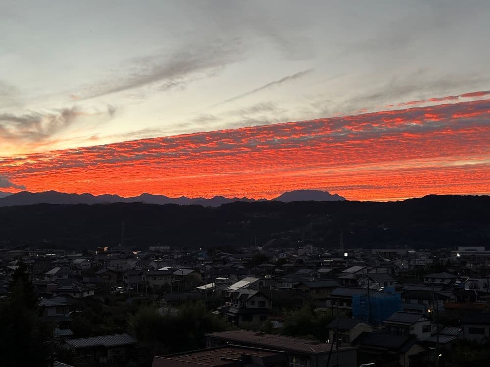 32ダイナミック夕焼け